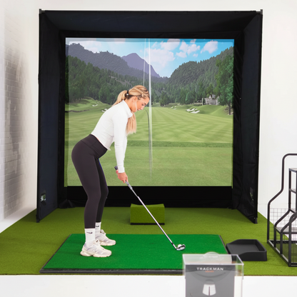 SimBox Golf Simulator Enclosure for Home Golf Simulators – 7 Sizes