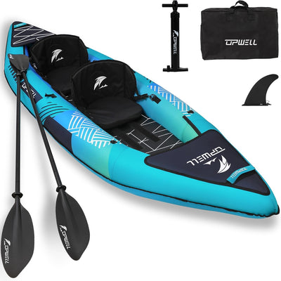 11' Inflatable 2-Person Recreational Kayak