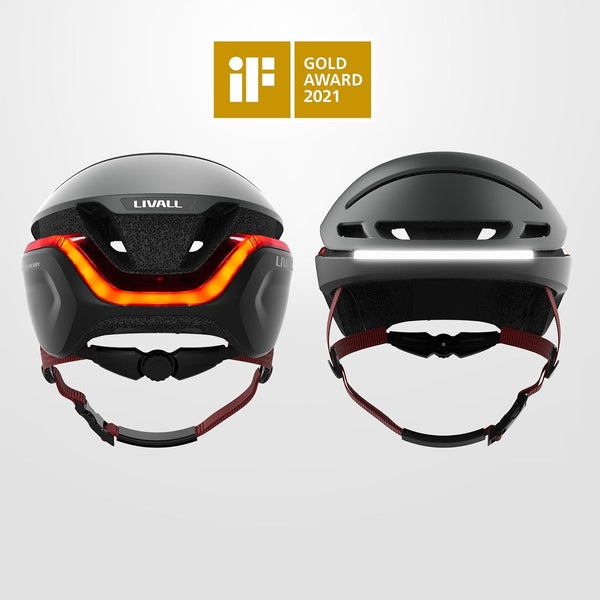 LIVALL EVO21 Smart Bike Helmet with Turn Signals & Fall Detection
