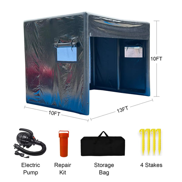 Portable Inflatable Golf Simulator with Projection Screen