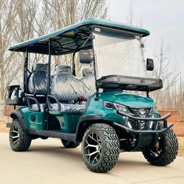 4-6 Seat 60V Electric Golf Cart with 5000W Motor and Lithium Battery