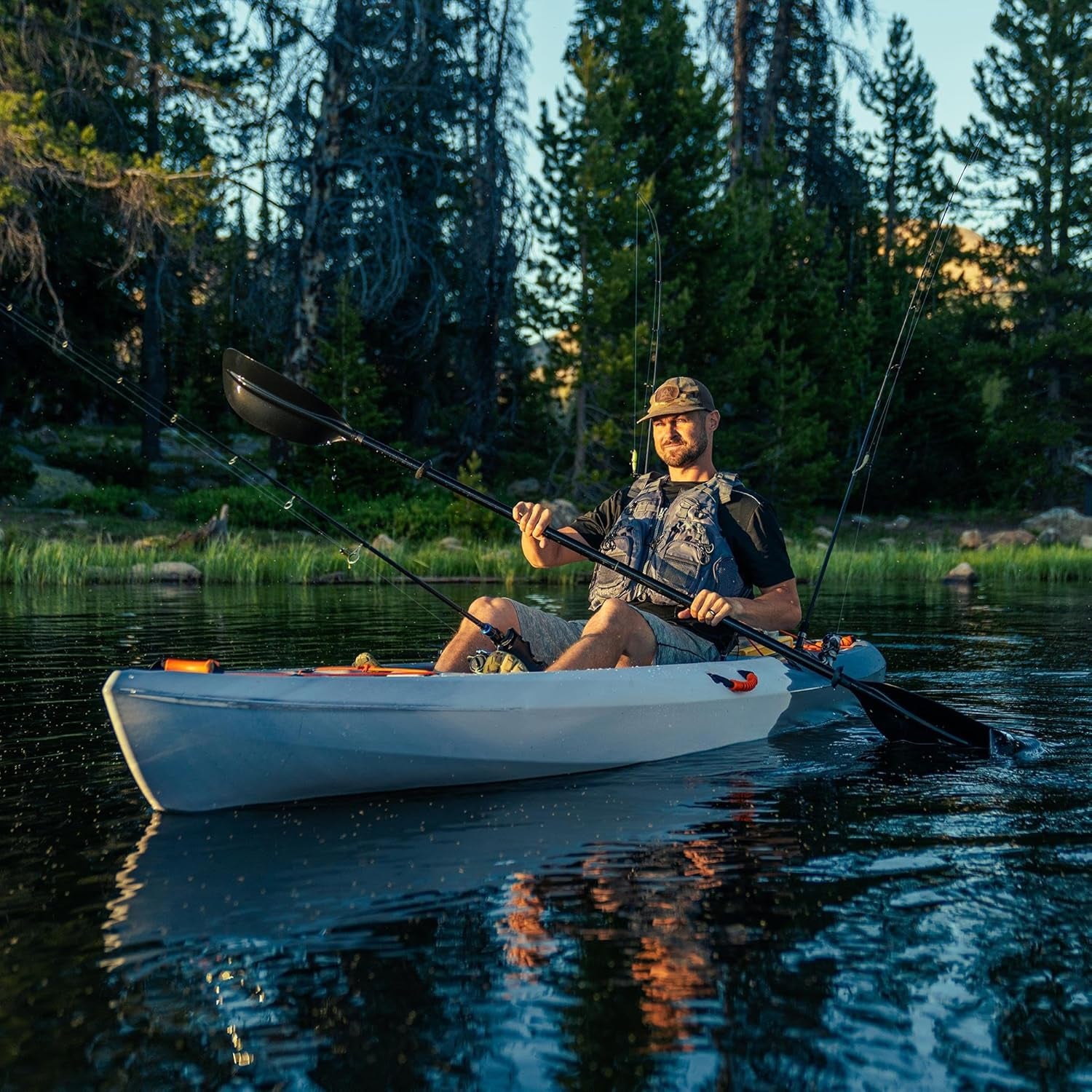 Stealth Angler Kayak, Sit-On-Top Fishing Kayak, 11’
