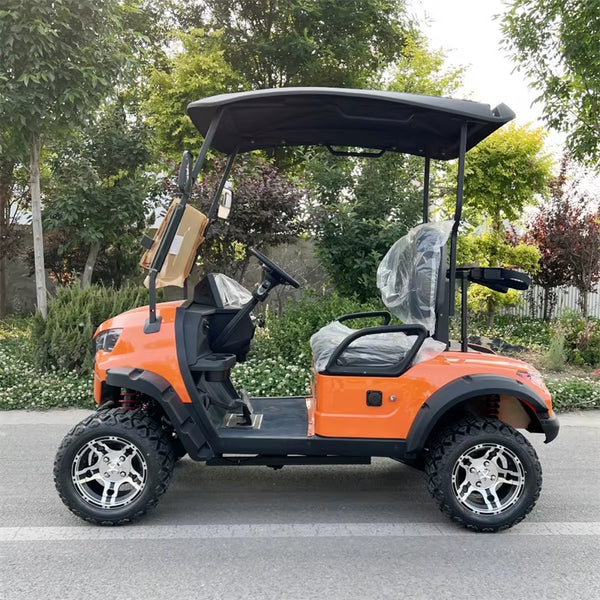 2-Seat 72V Electric Golf Cart with Lithium Battery