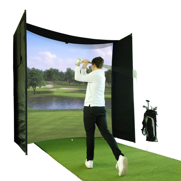 DIY Golf Simulator Impact Screen & Enclosure Kit