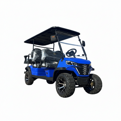 Street-Legal Electric Golf Cart with 2, 4, 6, or 8 Passenger Seating