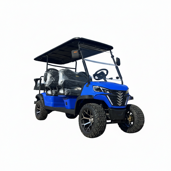 Street-Legal Electric Golf Cart with 2, 4, 6, or 8 Passenger Seating