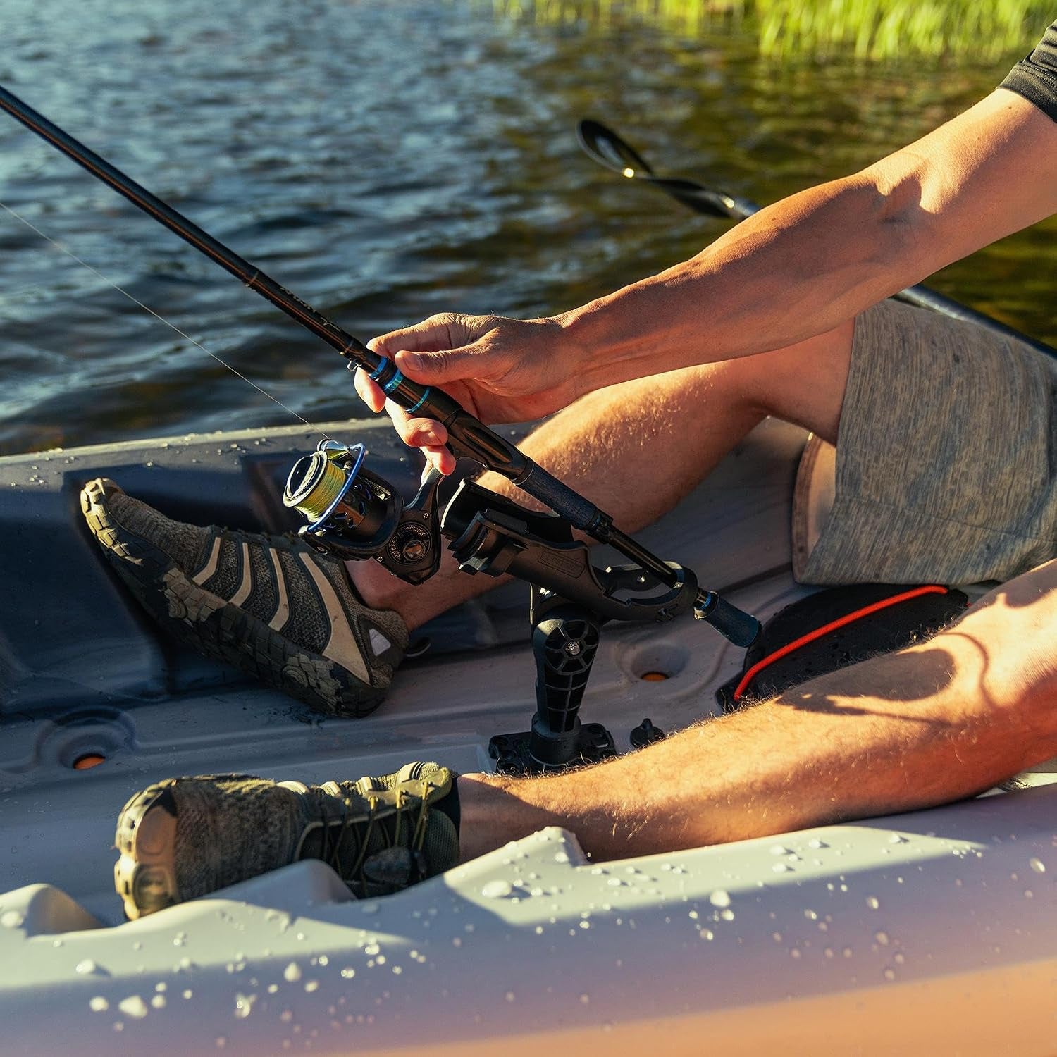 Stealth Angler Kayak, Sit-On-Top Fishing Kayak, 11’