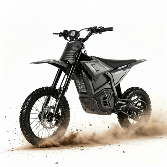 3840W Peak Electric Dirt Bike with Mid-Drive Motor and Hydraulic Brakes
