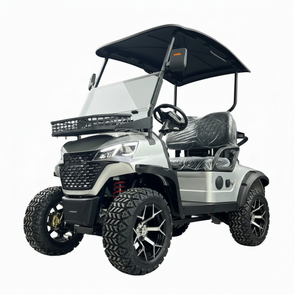 2-Seat 72V Electric Golf Cart with Lithium Battery