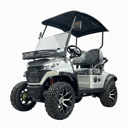 2-Seat 72V Electric Golf Cart with Lithium Battery